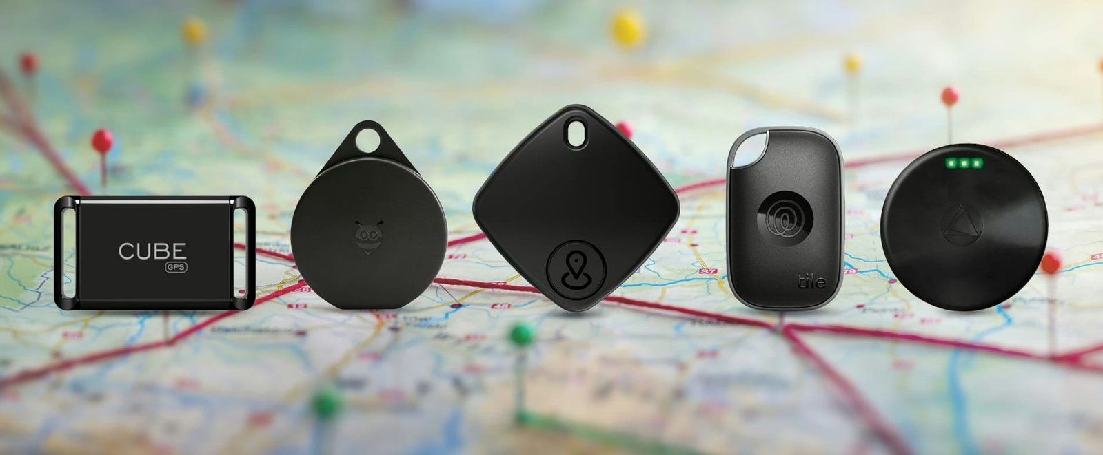 Die f&uuml;nf getesteten Tracker im &Uuml;berblick